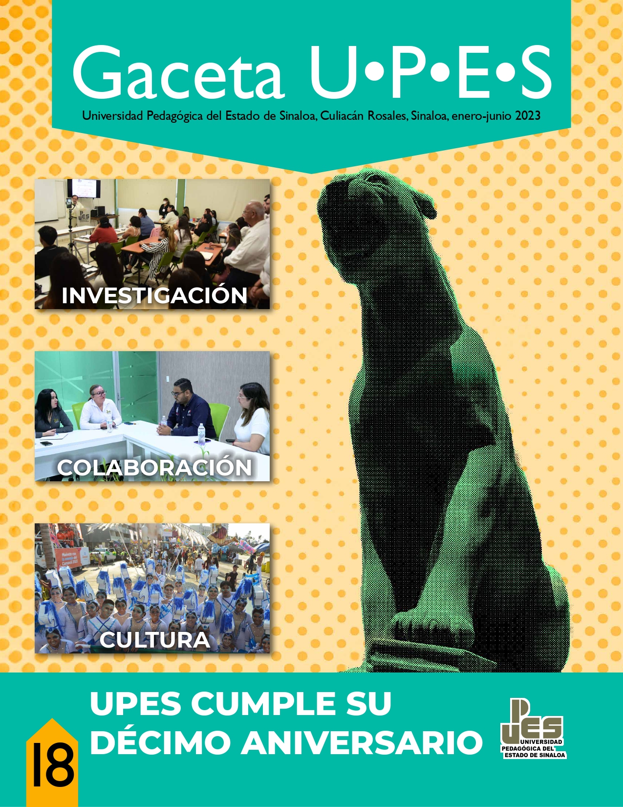 Portada de Gaceta UPES 18