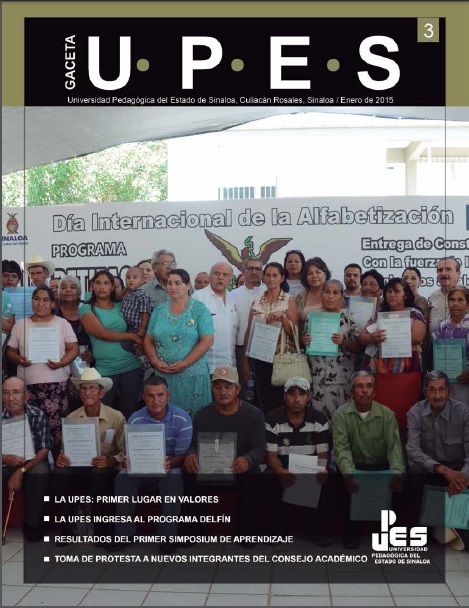 Portada de Gaceta UPES 3
